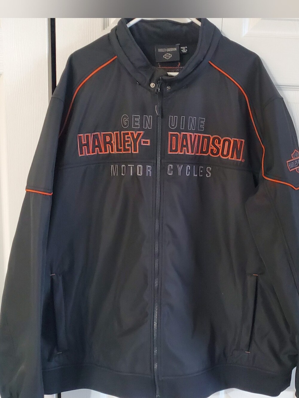 HARLEY DAVIDSON IDYL WINDPROOF SOFT SHELL JACKET. MENS 5XL. MOTO